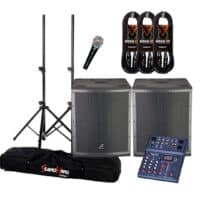 Audio combo con cabina de 10