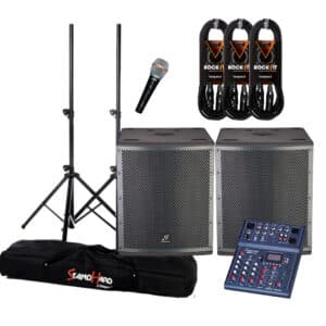 Audio combo con cabina de 10