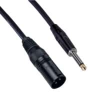 CABLE COMBINADO PLUG 1/4 MONOFÓNICO x XLR MACHO BALANCEADO | RKJX - Imagen 2
