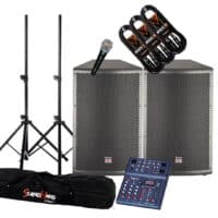 Audio combo con cabina de 15