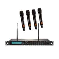 Sistema de 4 Micrófonos inalámbricos | R-4/JSS-4B