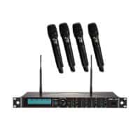 Sistema de 4 Micrófonos inalámbricos | R-4/R-4THA